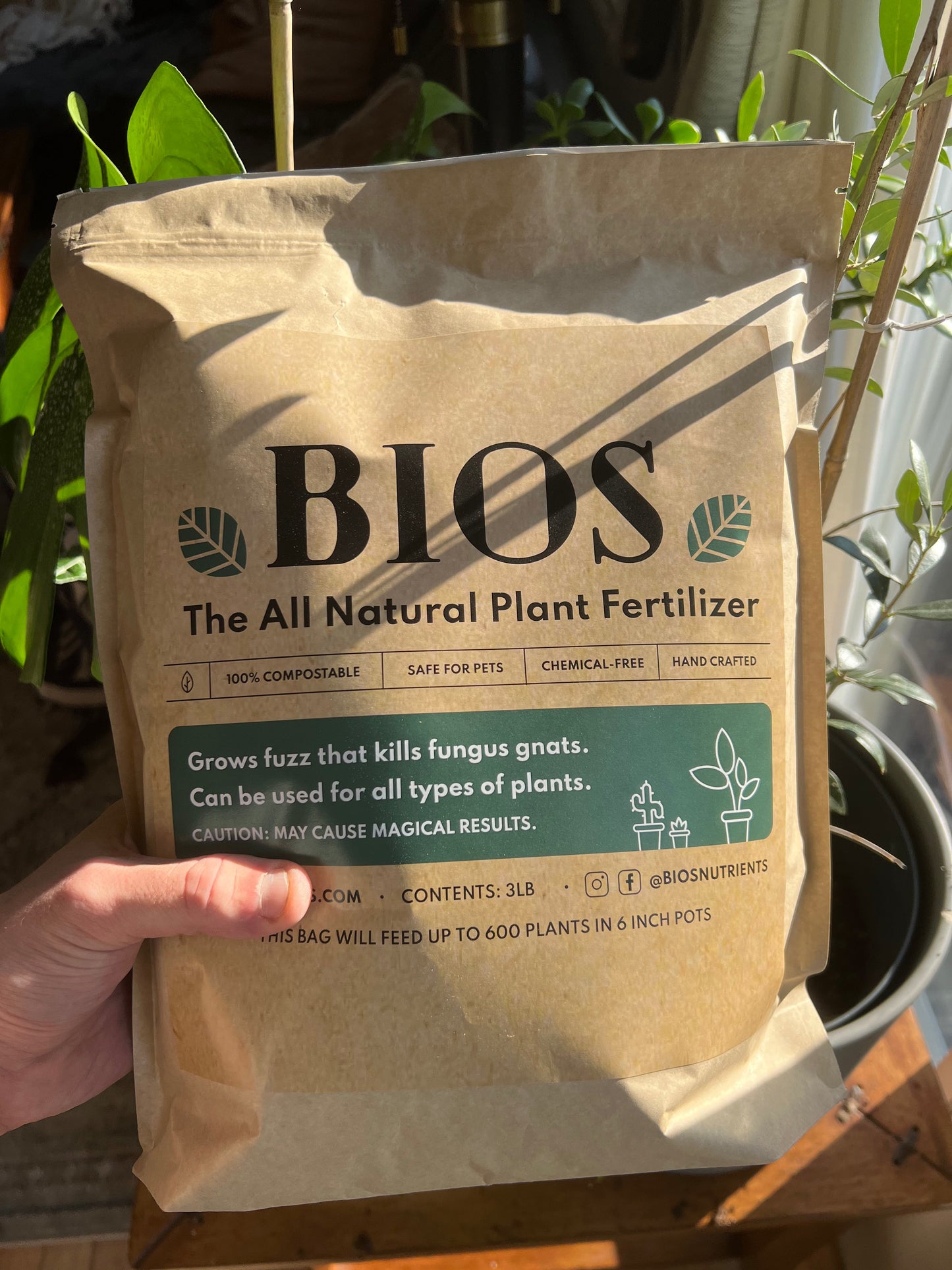 🎁 All Natural Plant Fertilizer - Never burn plants again 🔥 (100% off)